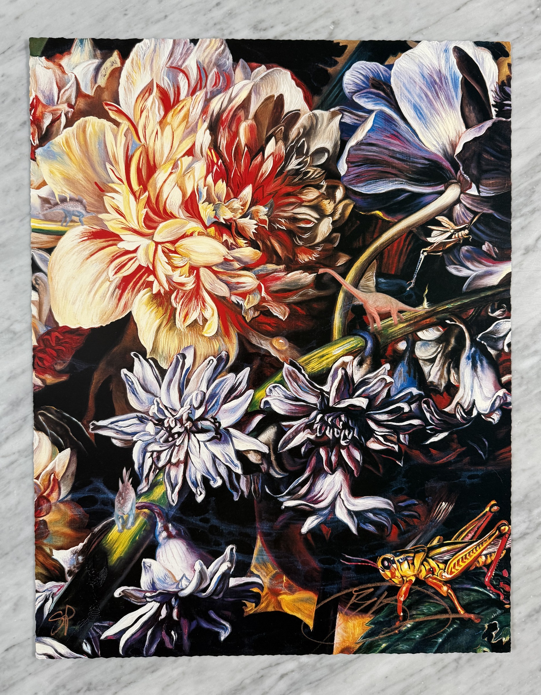 Triassic Grasshopper — Front