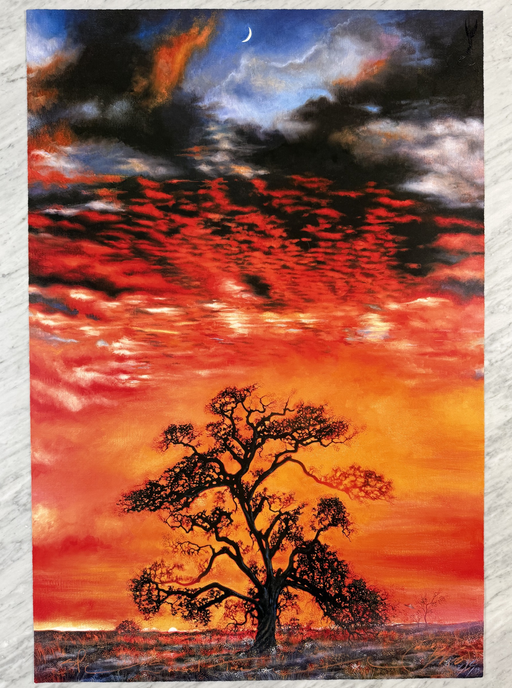 Sunset Tree — Front
