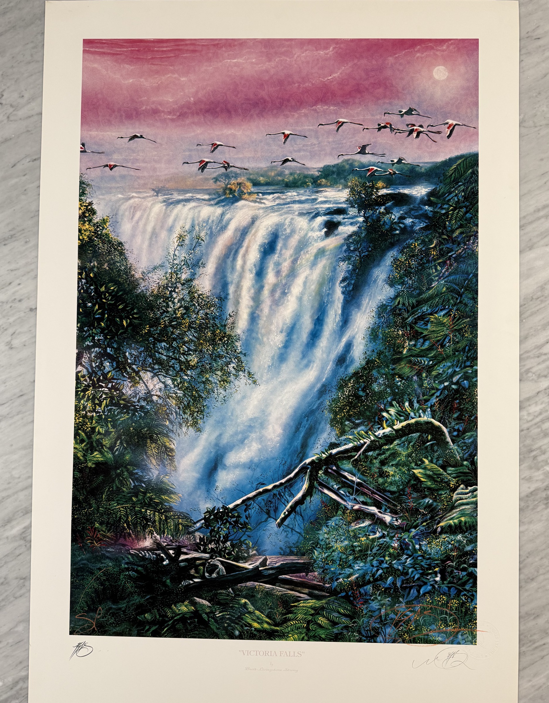 Victoria Falls — Front